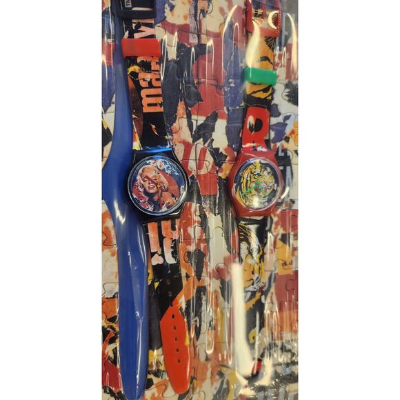 Swatch ROTELLA SET GZS04 1994 Specials Designed by Mimmo Rotella - Picture 5 of 17